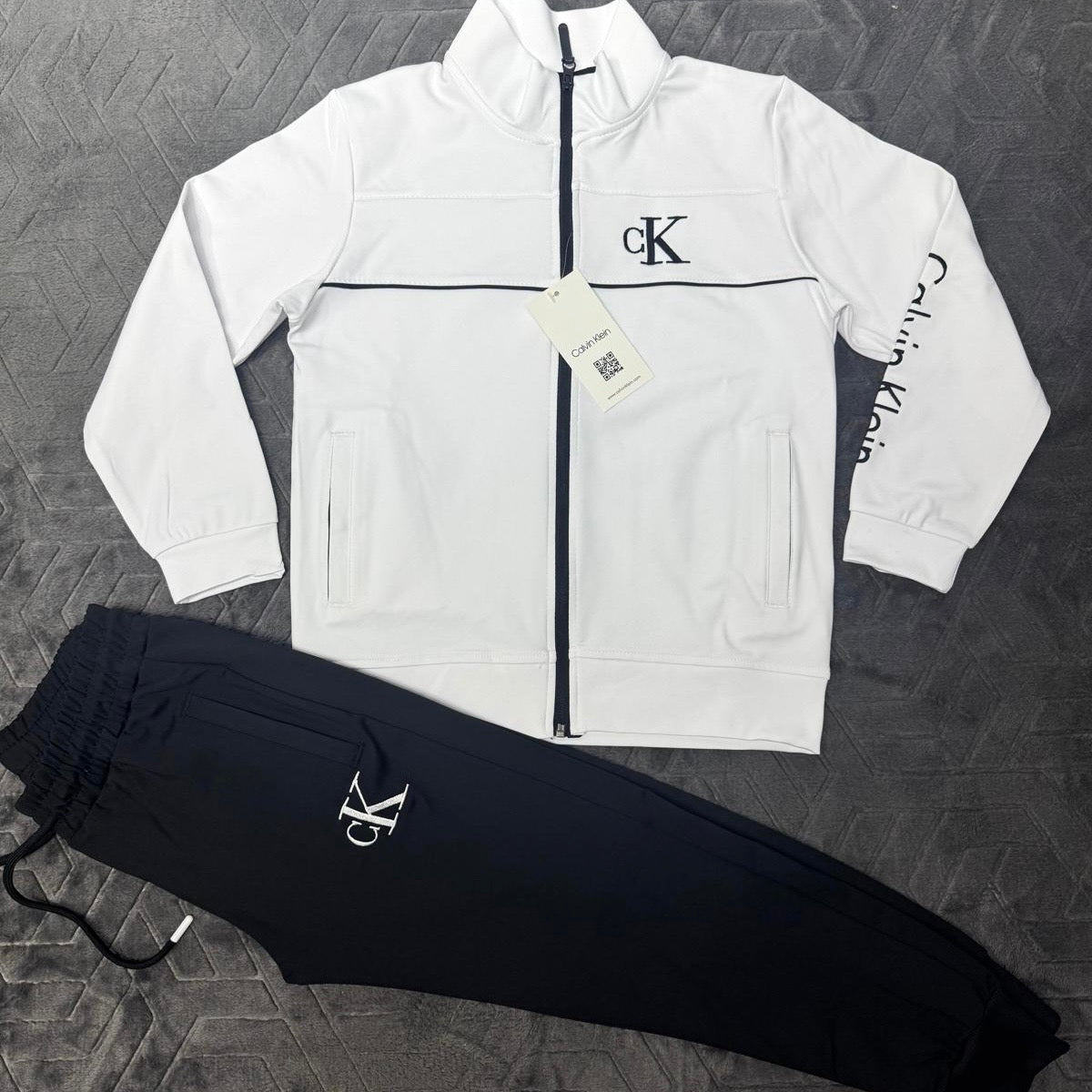 Trening copii unisex - Perfect White
