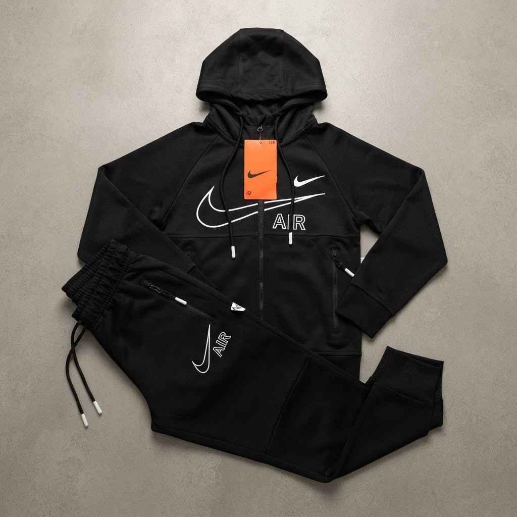 Trening copii unisex - negru simplu